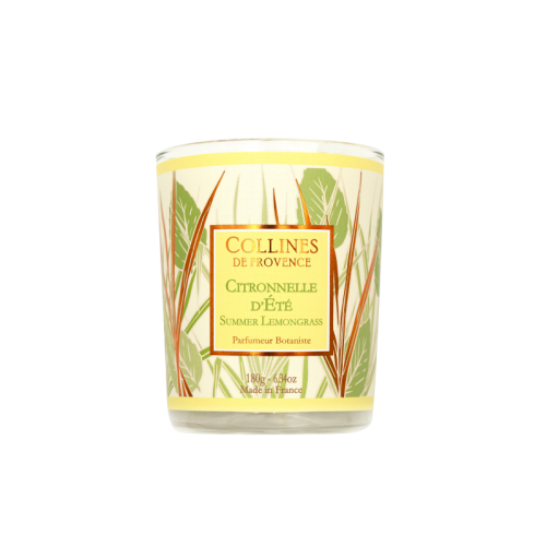 Summer Lemongrass Scented Candle