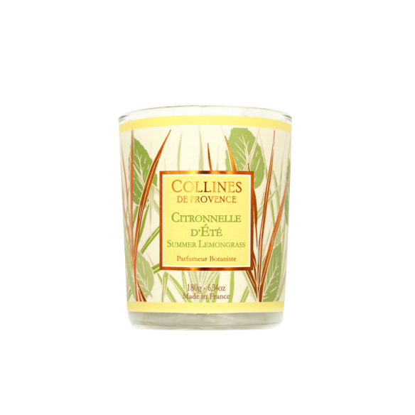 Bougie Parfumée Citronnelle d'Été