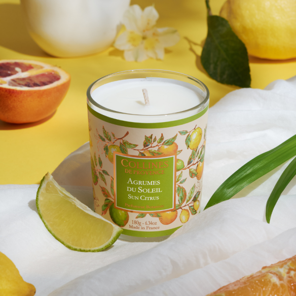Sun Citrus Scented Candle
