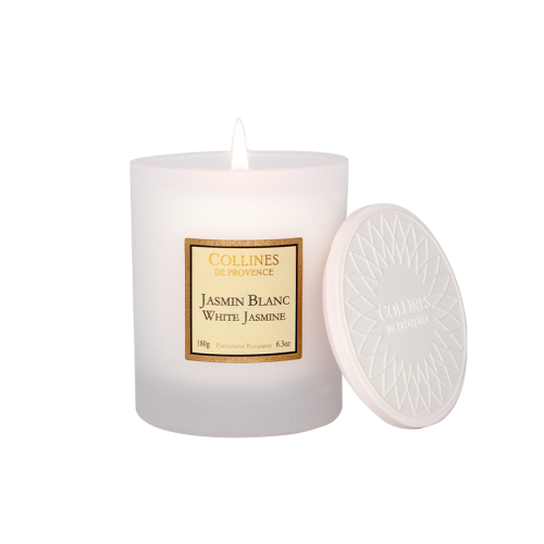 White Jasmine Scented Candle