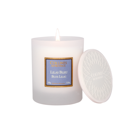 Blue Lilac Scented Candle