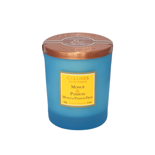 Monoï & Passion Fruit Scented Candle