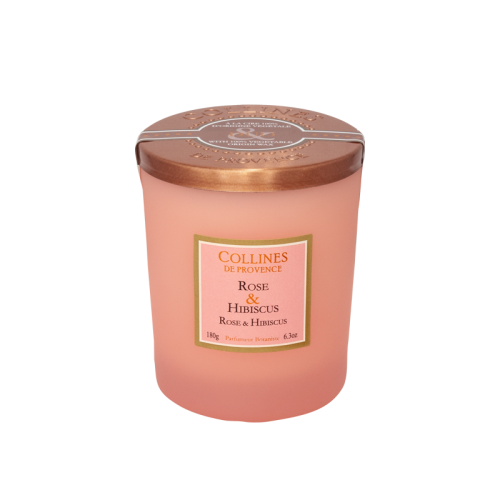 Rose & Hibiscus scented candle