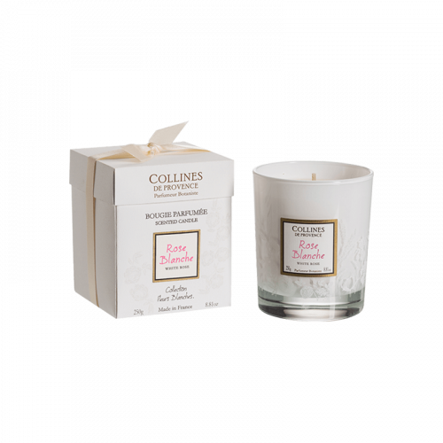 Bougie Parfumée Rose Blanche