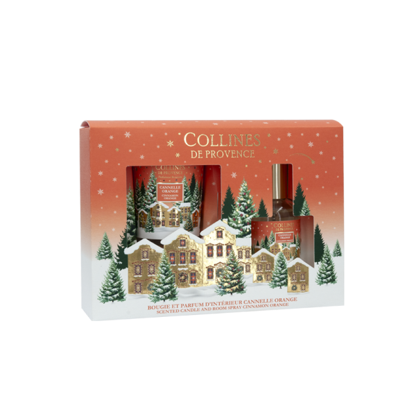Coffret Cadeau Noël Cannelle Orange