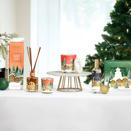 Bougie Parfumée Noël Cannelle Orange 75g