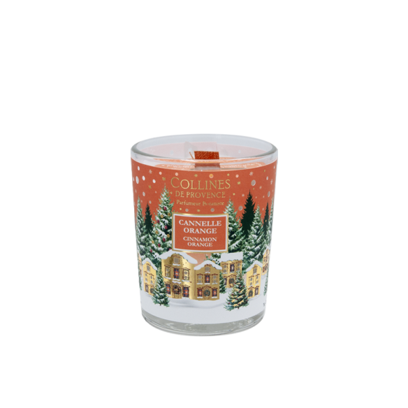 Christmas Cinnamon Orange Scented Candle 75g