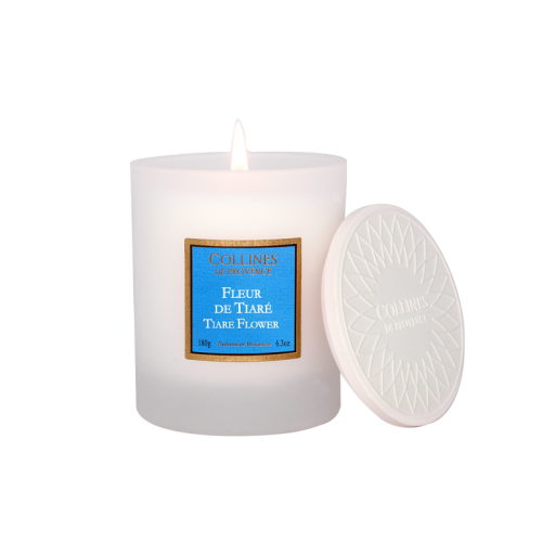 Tiare Flower Scented Candle