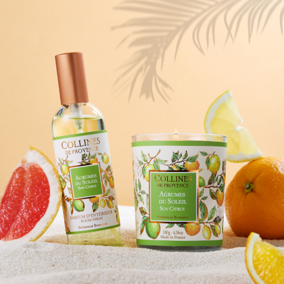 Sun Citrus Scented Candle