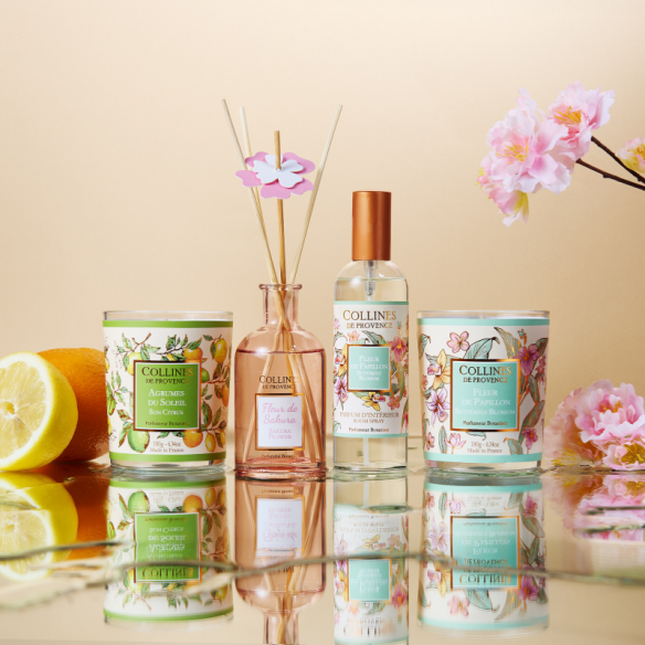 Butterfly Blossom Scented Candle