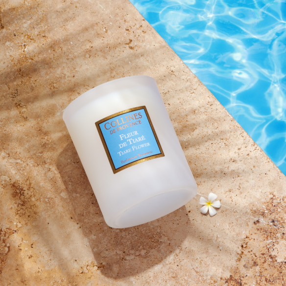 Tiare Flower Scented Candle