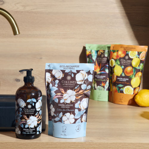 Eco-Recharge Savon Liquide Coton des...