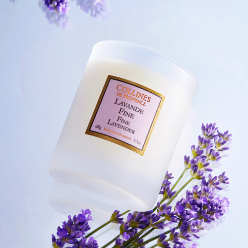 Fine Lavender Scented Candle 2