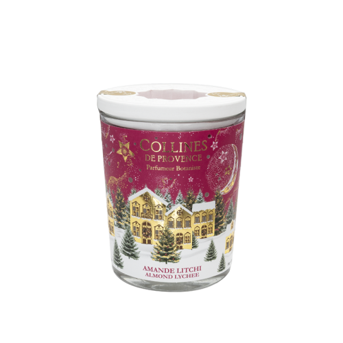 Bougie Parfumée Noël Amande Litchi