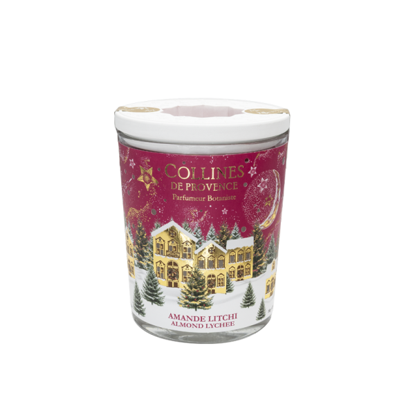 Bougie Parfumée Noël Amande Litchi