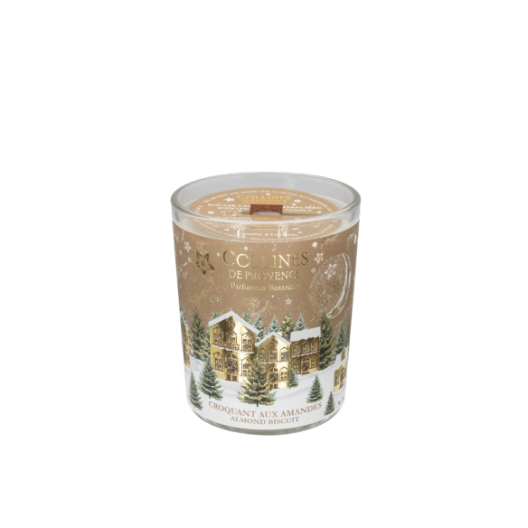 Bougie Parfumée Noël Croquant aux amandes 75g