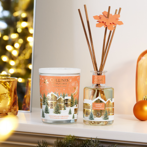 Scented Candle Christmas Cinnamon Orange