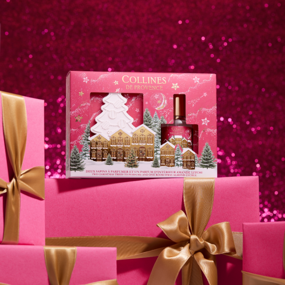 Coffret Cadeau Noël Amande Litchi Céramiques