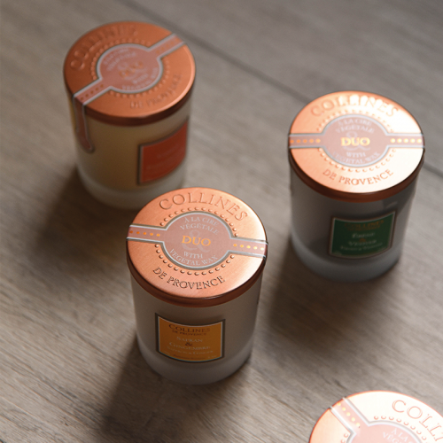 Duftkerze Ebenholz und Vetiver