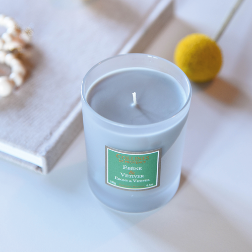 Duftkerze Ebenholz und Vetiver