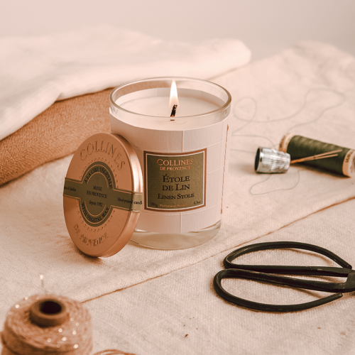 Linen Stole Scented Candle