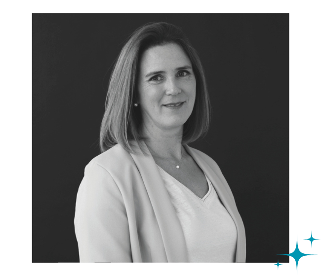 Portrait de Dame en noir et blanc